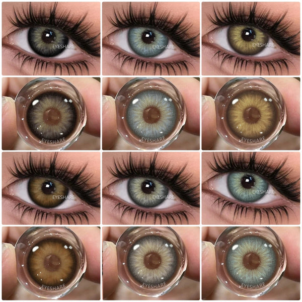 EYESHARE Natural Colored Contact Lenses
