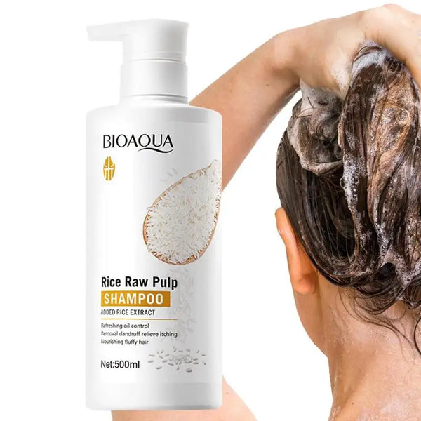 Rice Moisturizing Shampoo - Hair Strengthening & Moisturizer