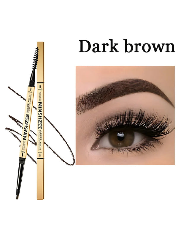 Fine Waterproof Eyebrow Pencil - Long-lasting & Sweat Resistant